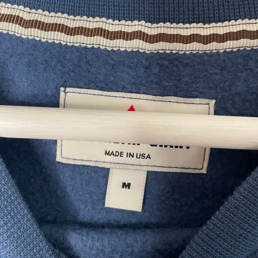 NEW American Giant Classic Crewneck Sweatshirt‎ Womens Medium Blue USA - Picture 4 of 8